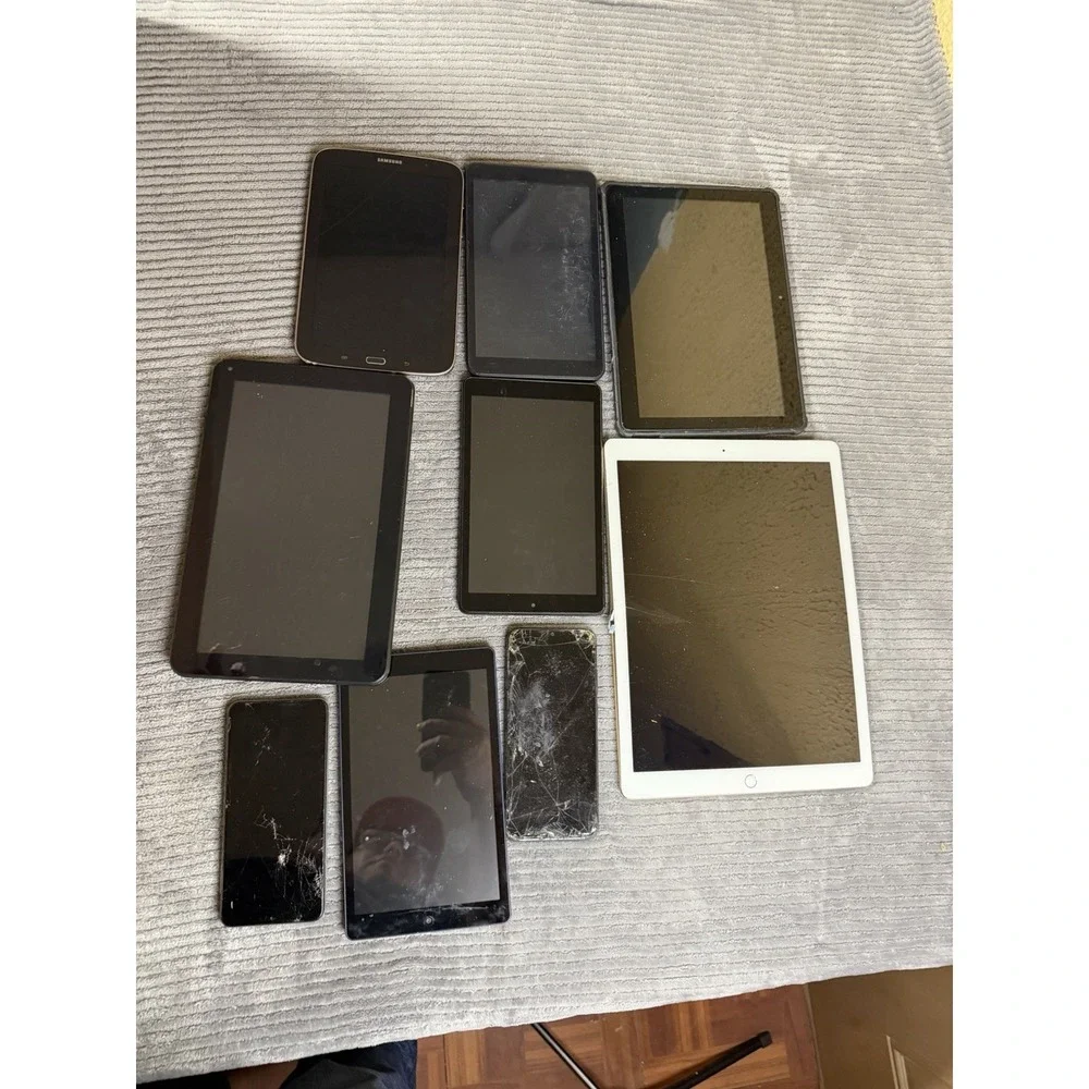 Lot Of Tablets And Phones Read
